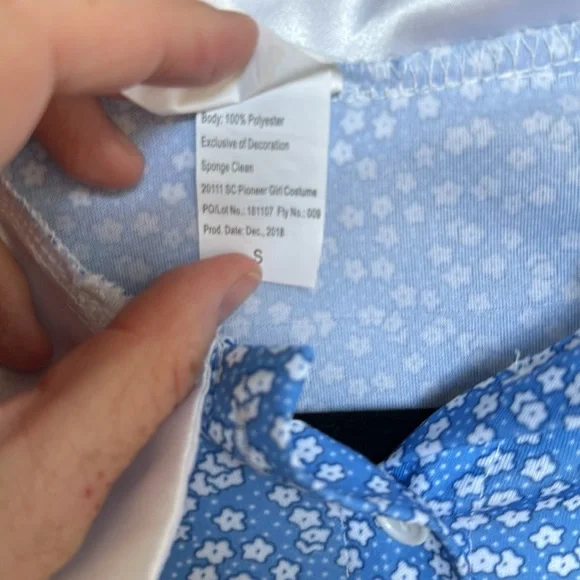 Spooktacular Creations big girls Pioneer Girl costume size small - Picture 3 of 5